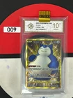 Grade10Pokemon Simplified Chinese Card Sword Shield CS2aC-142 UR Gold Snorlax