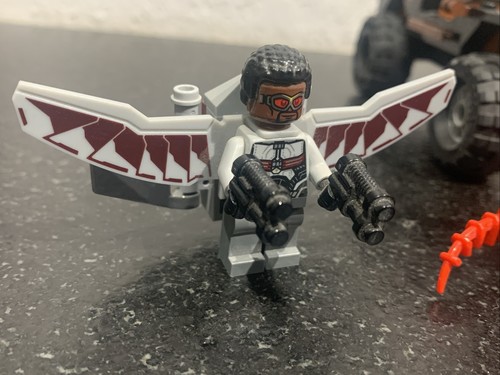 Lego Marvel Super Heroes Minifigure & Vehicle Lot, Carnage, Falcon Cross Bones, - Picture 2 of 12