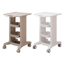 Rolling Salon Cart Equipment Space Saving with 360 Rotate Casters Organizer