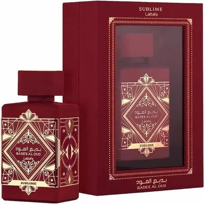 Badee Al Oud Sublime 100ml EDP by Lattafa, Free Next day deliver, Luxury