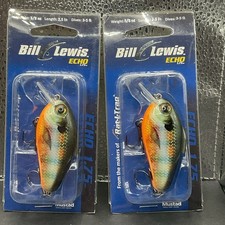 2 - Bill Lewis Echo 1.75 Squarebill Crankbait Fishing Lure - NIP - Stump Knocker