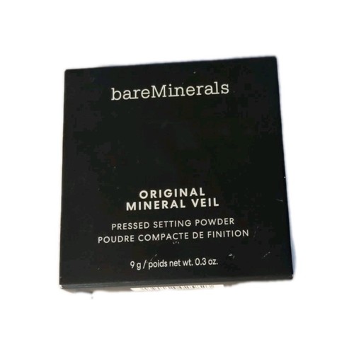 BARE MINERALS ~ ORIGINAL MINERAL VEIL PRESSED POWDER ~ TRANSLUCENT ~ 0 9g/0.3 oz - Picture 1 of 4
