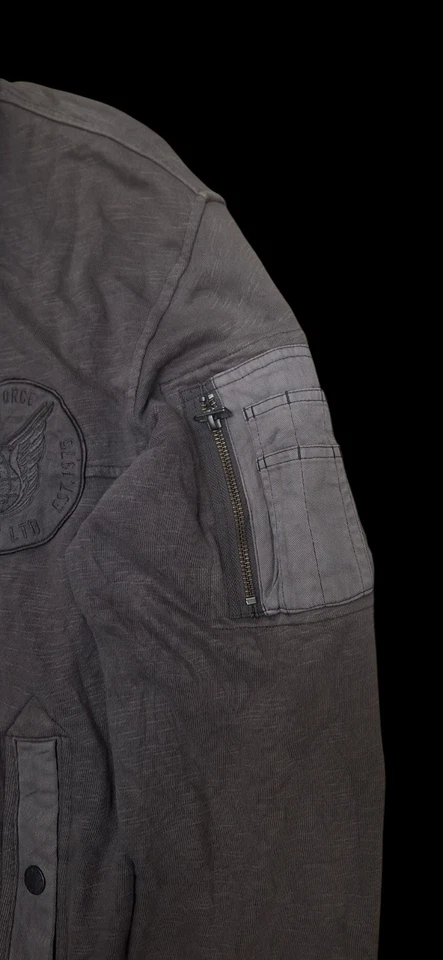 Vintage Avirex Military USAF Sweater Jacket - Image 3 of 4