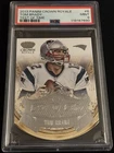 2013 Panini Crown Royale #6 TOM BRADY Test Of Time Die-Cut Insert  PSA 9  Pop 14