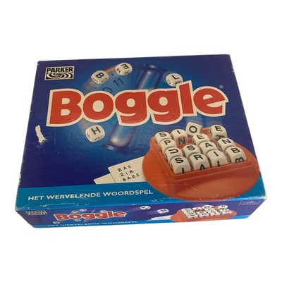 Boggle Parker Spiele 1994 komplette deutsche Ausgabe Brettspiel sehr guter Zustand 
