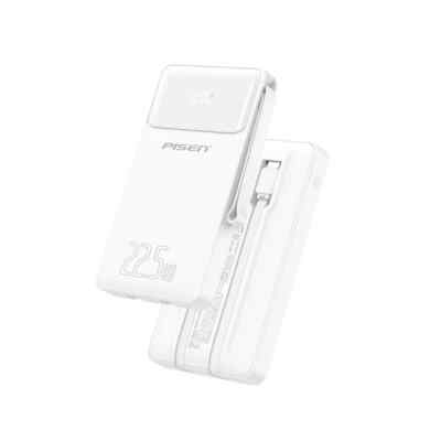 PowerView 2 in 1 Faster Charging 10000mAh Power Bank(White)  20pcs/box