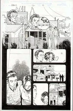 GENERATION X #1/2 ORIGINAL COMIC ART PAGE HALF-SPLASH GEN X MARVEL COMICS GENX