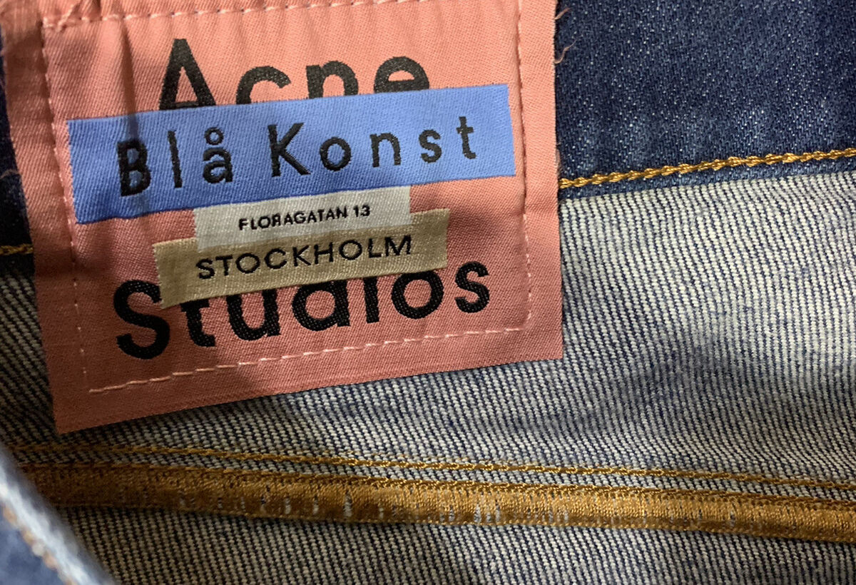 Acne Studios Bla Konst Floragatan 13 Stockholm Jeans Slim Acne Studios Bla Konst Floragatan 13 Stockholm Jeans Slim
