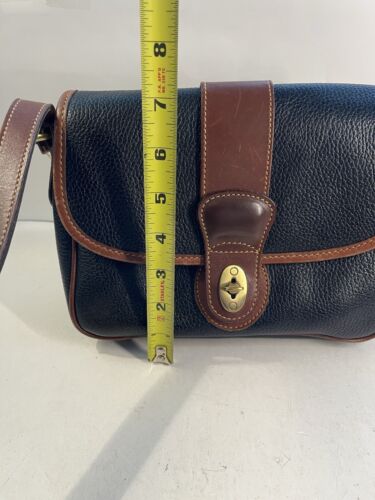Bolso Bandolera COACH Sheridan Mayfield Vintage Cuero Negro Hecho en EE. UU. - Imagen 14 de 24