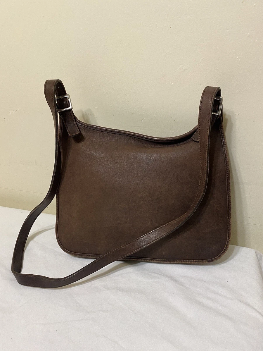 Vintage Coach Purse / Coach Crossbody Bag / Brown Coach Bag