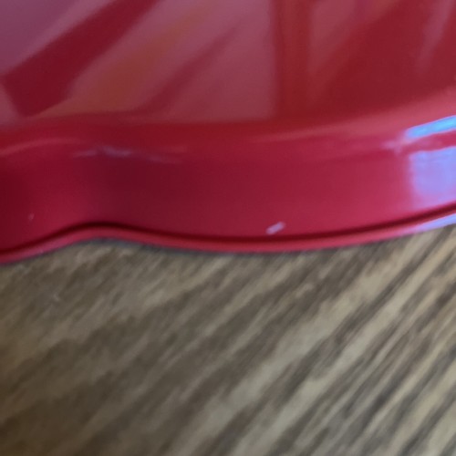 Ikea VINTER 2018 Vassoio In Metallo Rosso Con Motivo Natalizio Volpi - Foto 12 di 12