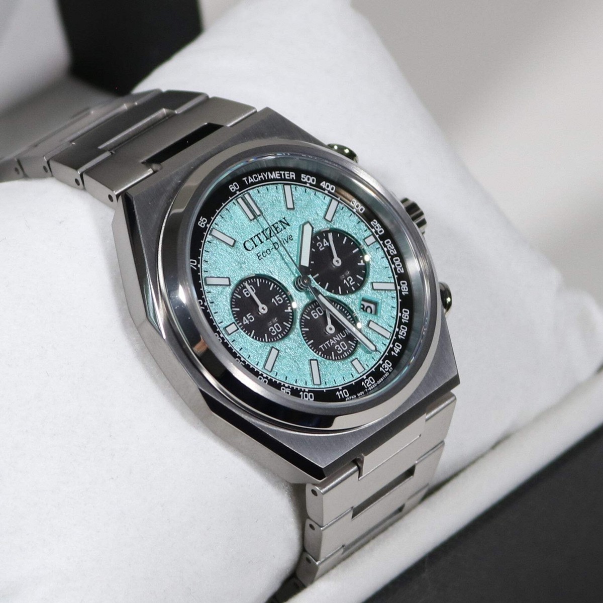 Citizen Zenshin Super Titanium Men's Turquoise Dial Citizen Zenshin Super Titanium Men's Turquoise Dial