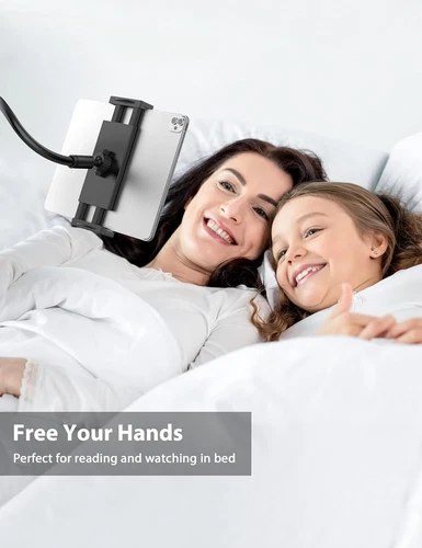 Supporto da scrivania collo d'oca letto pigro 360 ° per iPhone iPad tablet Samsung - Foto 7 di 7