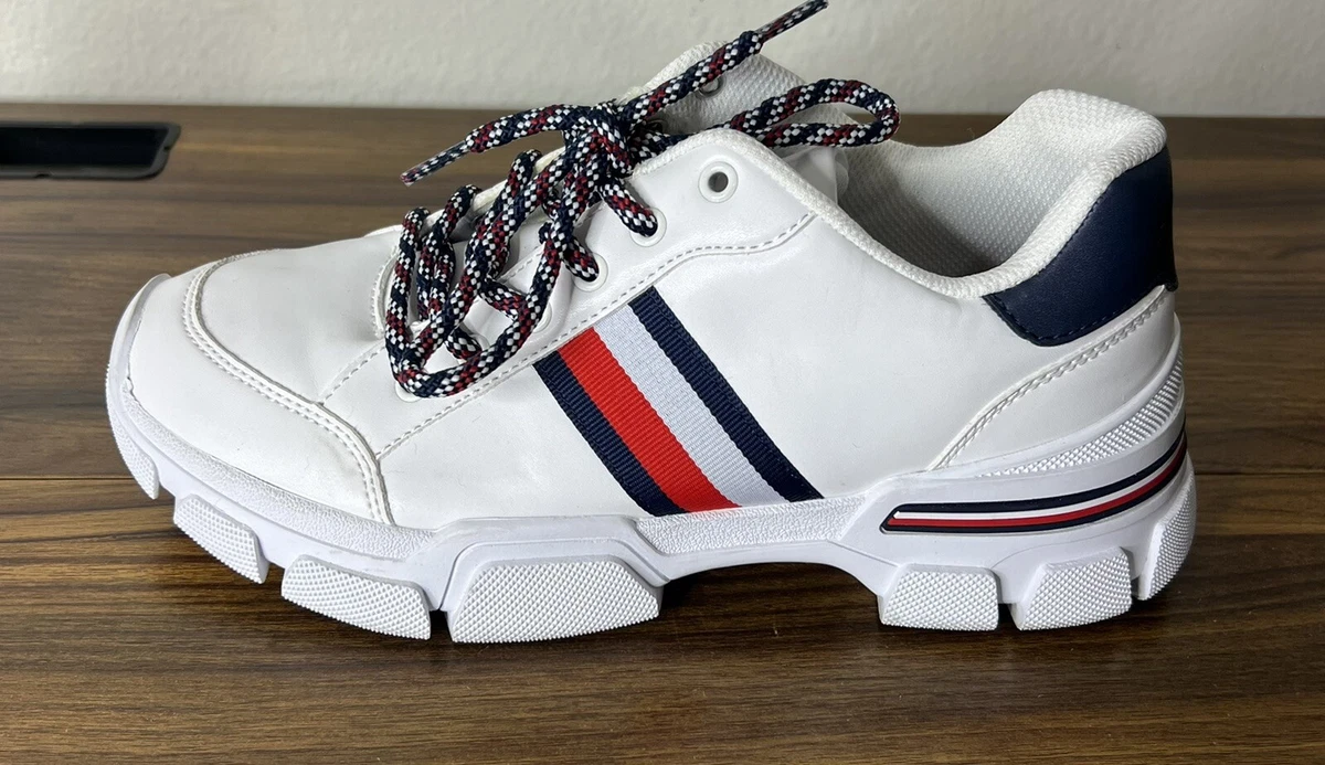 Tommy hilfiger white shoes deals women