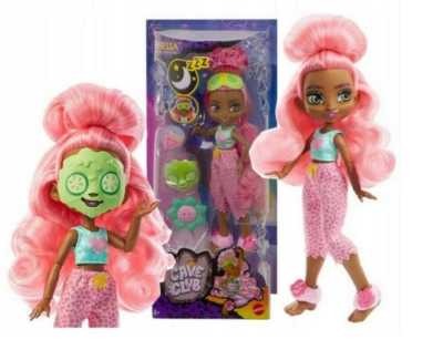 GTH03 MATTEL CAVE CLUB DOLL FERNESSA PIGIAMA PARTY PREISTORICO