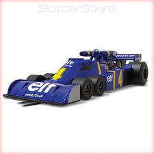 Scalextric C4328 Tyrrell P34 "No.4 P.Depailler" 1976 Spanish Grand Prix 1:32 Car