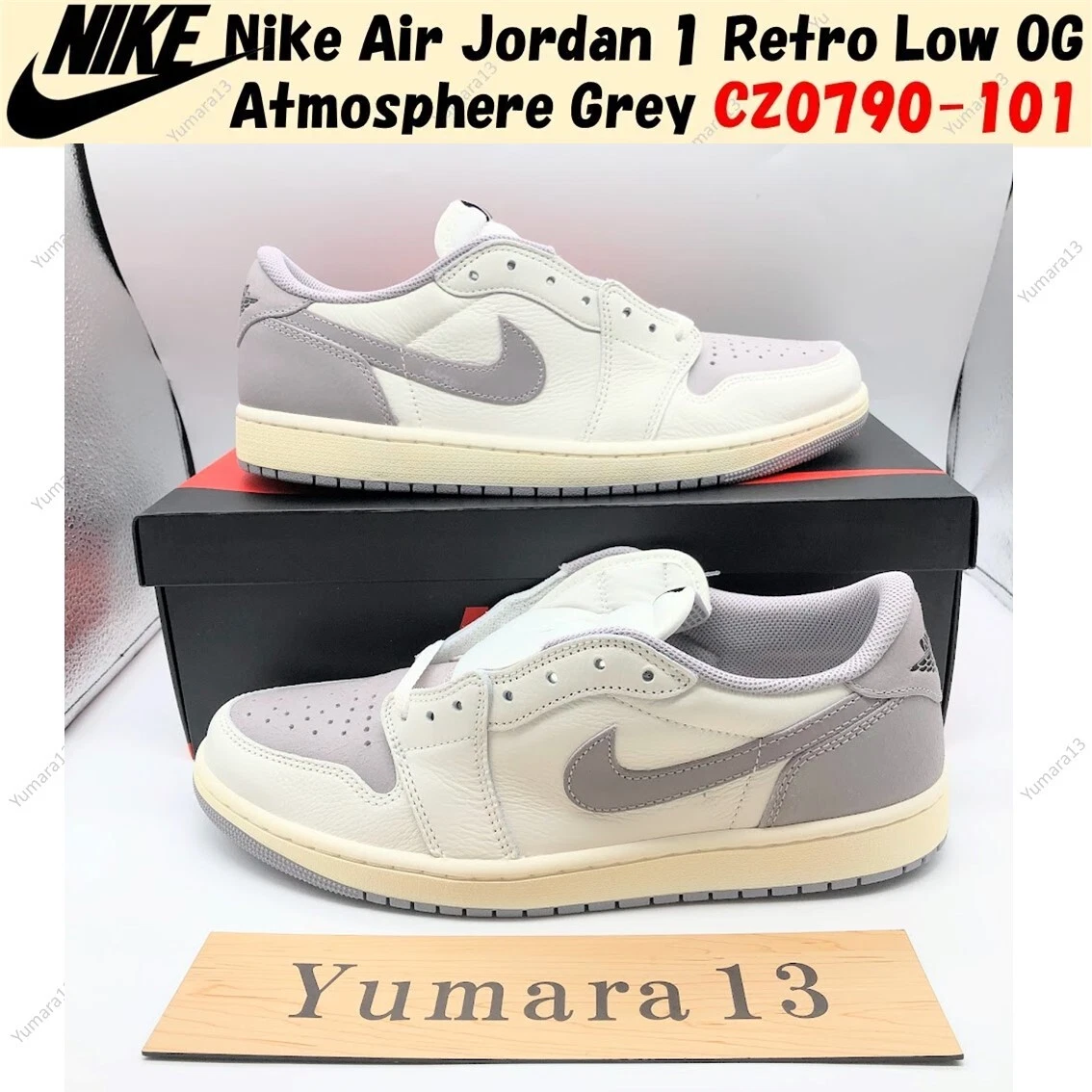 Jordan 1 Retro OG Low Atmosphere Grey | eBay