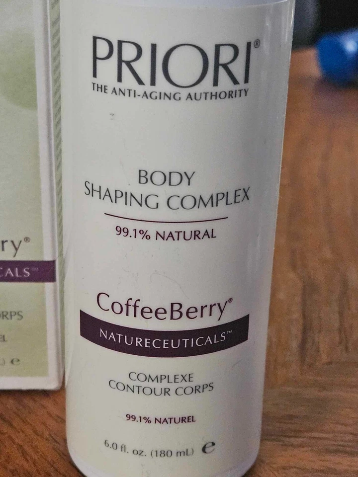 PRIORI la autoridad antienvejecimiento COMPLEJO MOLDEADOR CORPORAL CoffeeBerry 6,0 Fl Oz Foto 3 de 4