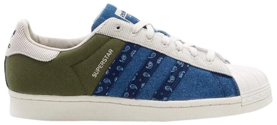adidas gazelle silver green womens Adidas Superstars Rasta Black (UK 9)