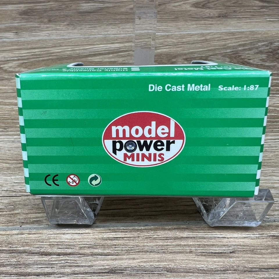 Model Power Minis Mercedes Benz L319 Van Blue HO Scale 1:87 NIB Diecast 19400 - Image 4 of 4