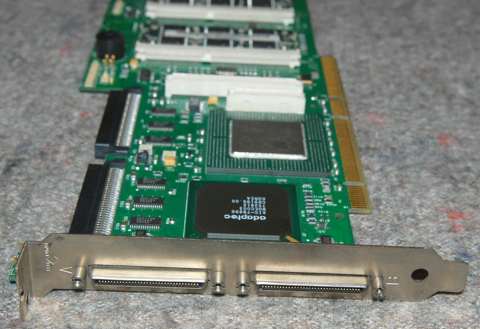 ADAPTEC 3000S AIC-7899G PCI-X LVD/Ultra 160 SCSI RAID + 64MB HA-1290-02-1A - Image 3 of 4