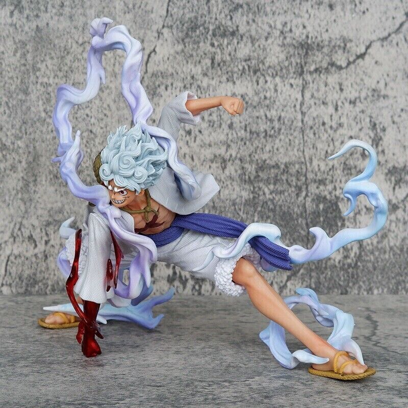 Anime Nika Luffy Gear 5 Sun Anime PVC Figure New No Box 17cm | eBay