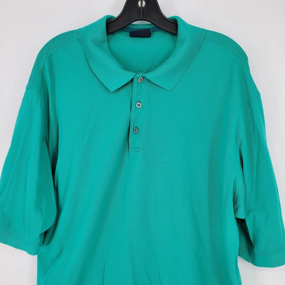 Polo Venezia Para Hombre XL Verde Espuma de Mar Hecho en Italia Foto 2 de 4