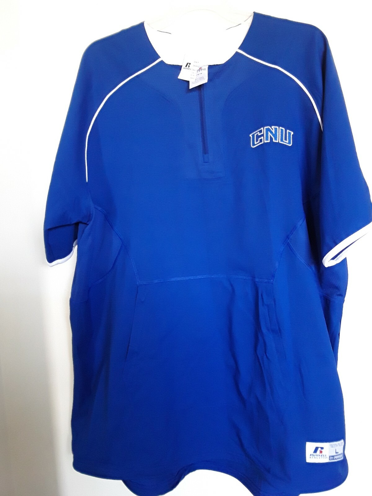 Russel Men's Christopher Newport University Football Fan Jersey  Jacket (CNU)
