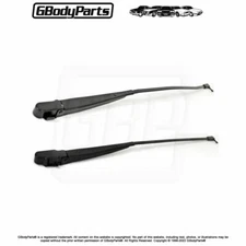 78-88 A&G Body Windshield Wiper Blade ARM Black SET GM #20151254 LH #20301183 RH