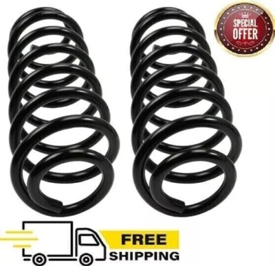 New 2 Coil Springs MOOG REAR Left & R For Town & Country Grand Caravan Routan