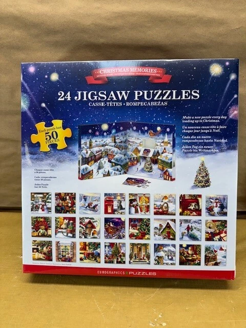 Eurographics: Puzzle Advent Calendar: Christmas Memories. 24 Puzzles - Image 2 of 4