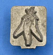 Vtg Craftool Co USA 3D Leather Stamp #8431 Hot Peppers Craft tool Discontinued