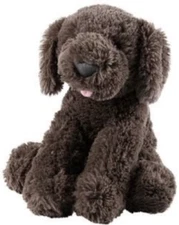 HTF NWT Carters Dark Brown Chocolate Labrador Lab Puppy Dog Plush Baby Toy 67302