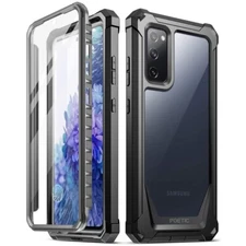 For Samsung Galaxy S20 FE 5G Case | Poetic [Dual Layer] Shockproof Cover Black