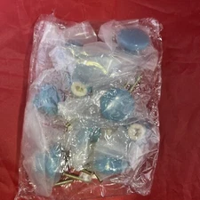 Style Selections Jjjry30bl Blue Finish Knob w/Screw-Acabado Blue-NEW Lot Of 10