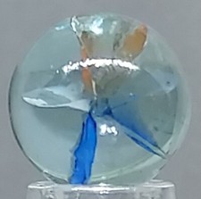 Vintage Tri-color Cats Eye Marble .61 Near-Mint Condition Combined Shipping