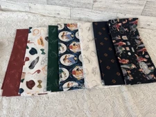 Dear Stella Fabric Bundle DAPPER DEN By Rae Ritchie 7 Half Yard Pcs (3.5 YD)