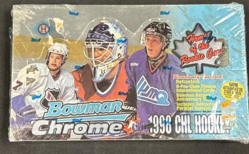 1998/99 Bowman Chrome CHL Sealed Hobby Box 
