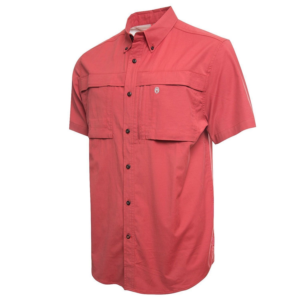 Coleman Mens Large Short Sleeve Adventure Stretch Outdoor