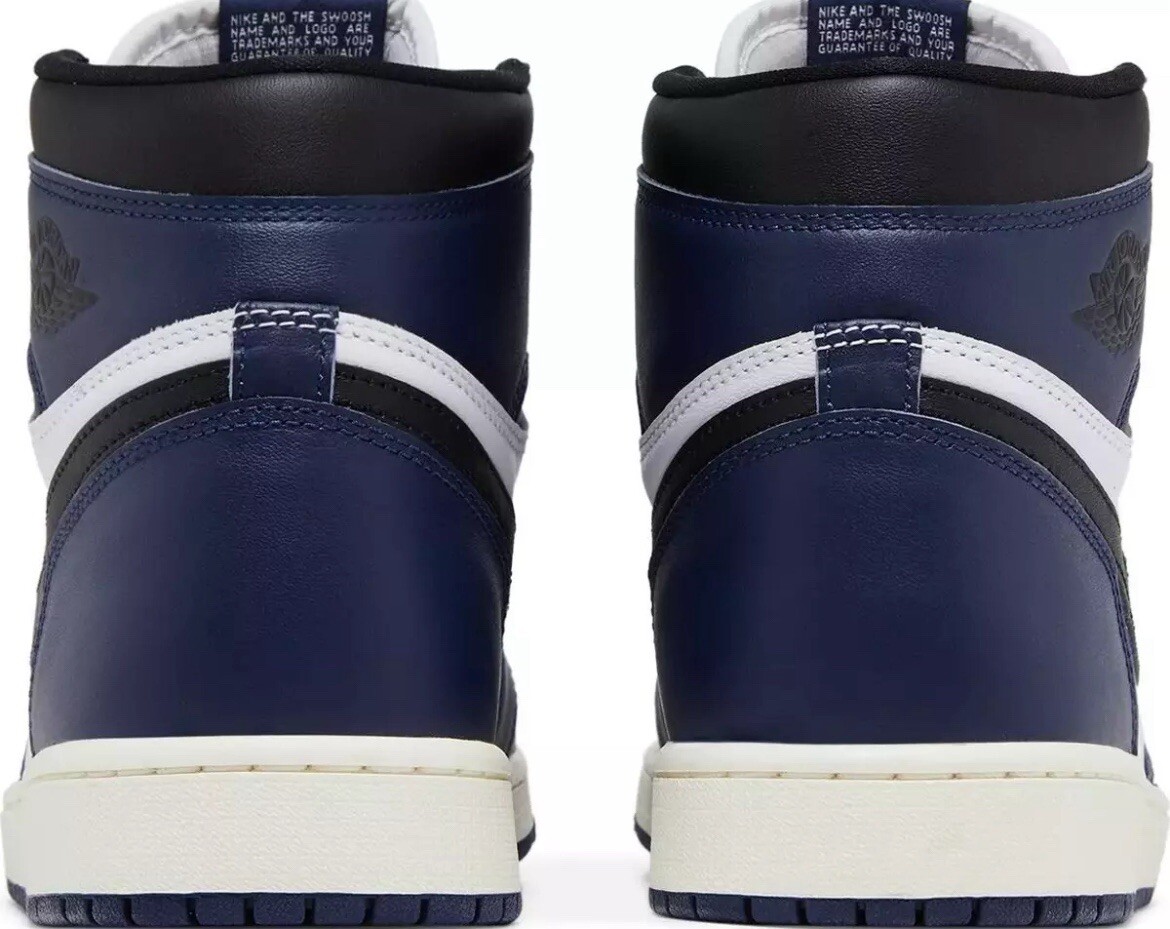 Nike Air Jordan 1 High OG Shoes Midnight Navy White DZ5485