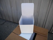 White Cardboard Tuck Top Gift Boxes with Lids, 5x5x5 (5 Pack)