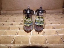 PCC88 7DJ8 Tungsram Hungary 1971 NOS balanced sections ECC88 6DJ8 E88CC 6922 sub