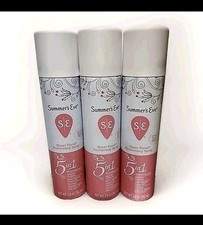 3 Bottles Summer's Eve Sheer Floral 2oz Feminine Deodorant Spray NEW RARE