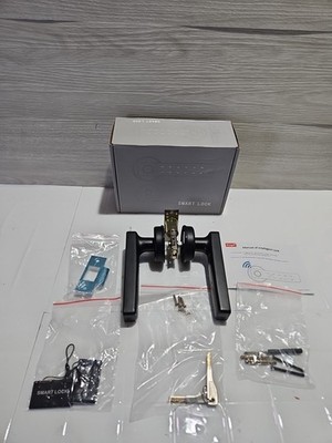 ConBlom Smart Lock, Fingerprint Smart Türschlossgriff, 5-in-1 elektronisch