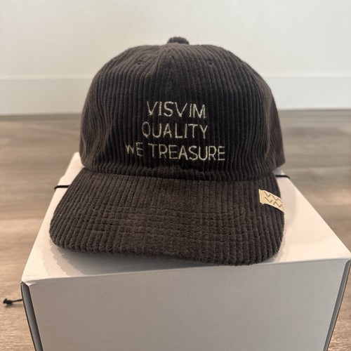 Visvim Excelsior II Cap Wool Cords Grey One Size Limited