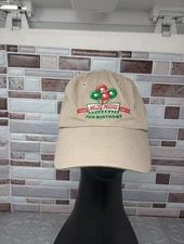 Krispy Kreme Doughnuts 75th Birthday Hat Cap Adjustable W/Commertive Pin