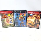 Jak and Daxter, Jak II, Jak 3 PS2 (Sony PlayStation 2, 2003)  Tested Working