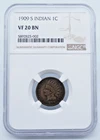 1909-S Indian Head Cent NGC VF 20 BN - T074