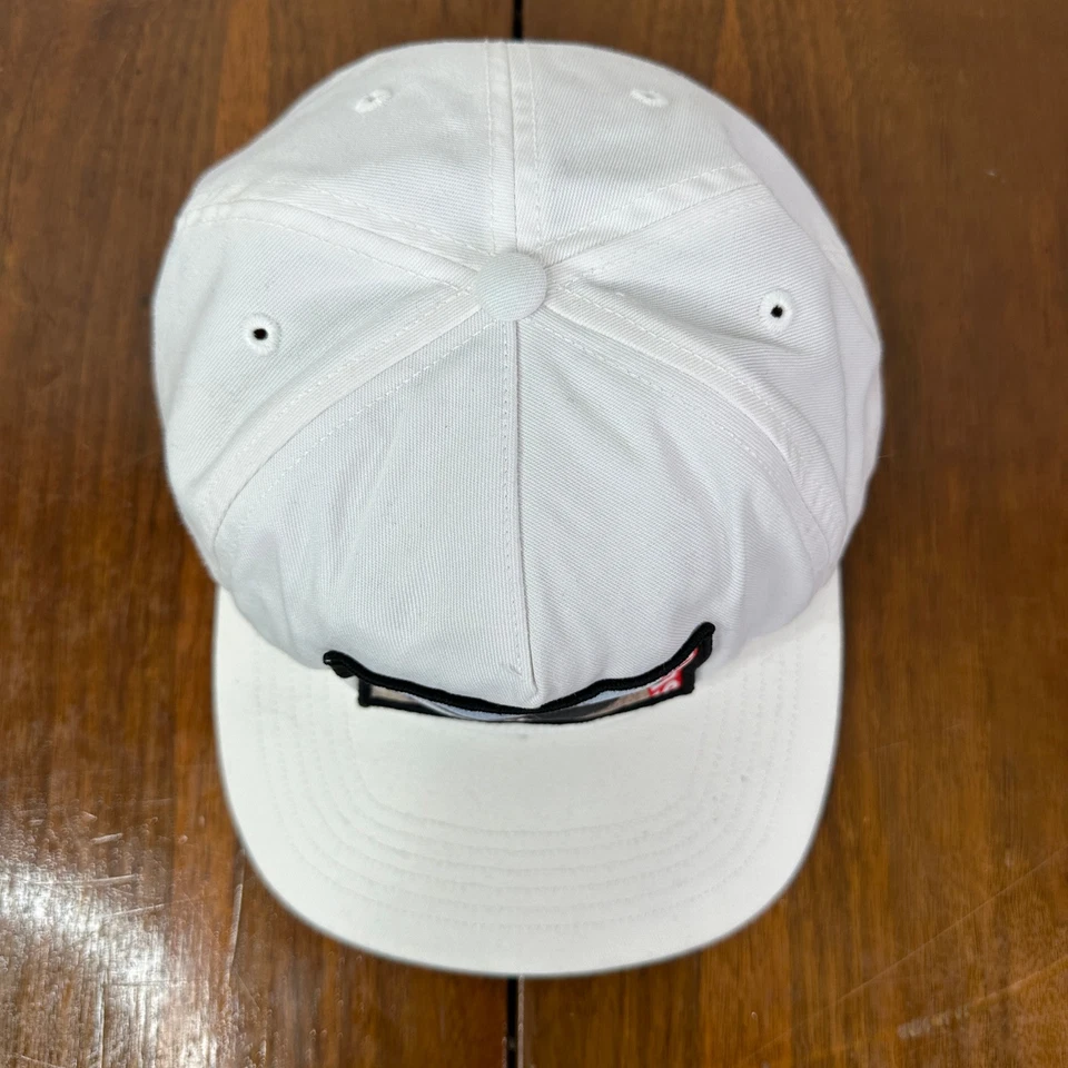 Supreme Tank Parche Snapback Blanco SS20H115 Auténtico Skateboarding Streetwear Foto 3 de 4