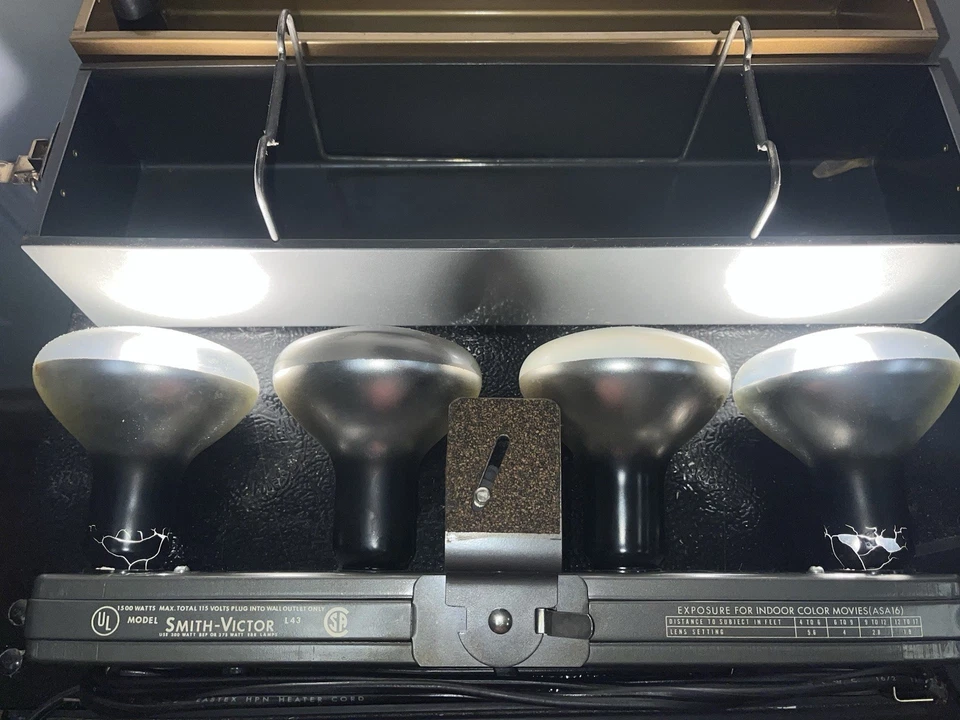 Studio Lighting 300W Movie Prop WORKS Smith-Victor L-43  With Case Read Desc - Image 4 of 4